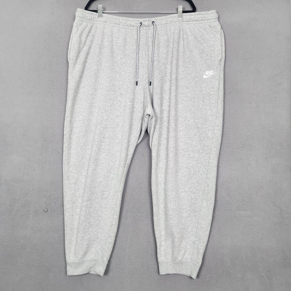 Nike Pants Womens 3X Gray French Terry Jogger Sweatpants Athleisure DR8233-063